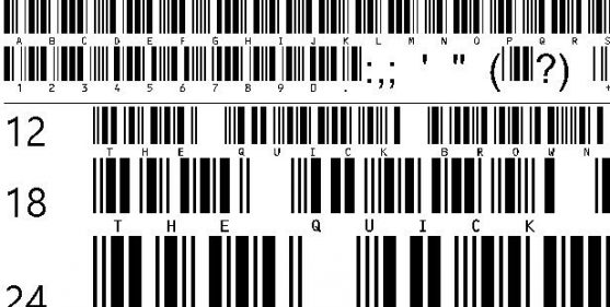 Idahc39m code 39 barcode font free download